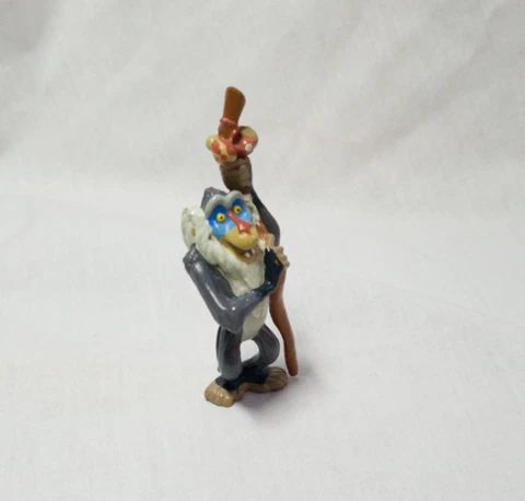 Vintage Disney The Lion King Rafiki Monkey Rare Figure 3" Cover