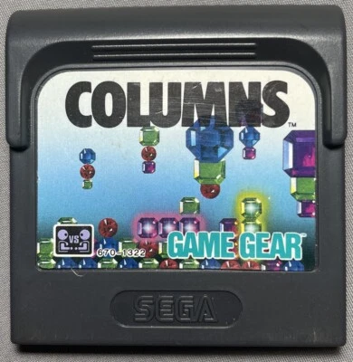 Columns (Sega Game Gear, 1991) Cart Only Authentic - Image 1 of 2