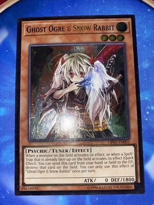 Ghost Ogre & Snow Rabbit Ultimate Rare OP05-EN001 (English) VLP - Image 1 of 4