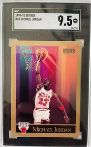 1990-91 Skybox Michael Jordan #41 Chicago Bulls HOF SGC 9.5 Mint+ - Bild 1 von 2