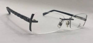 SWAROVSKI EYEGLASSES FRAMES ONLY SW5024 BLACK RIMLESS 55-17-135 - Picture 1 of 8