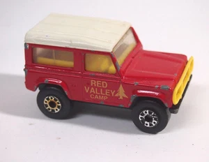 Matchbox Land Rover Ninety RED VALLEY CAMP 1987 1/62  - Picture 1 of 4