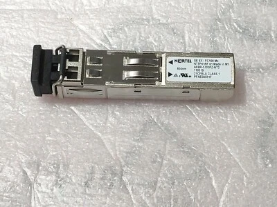 NORTEL NTTP01RF GE SX / FC100 Mx Gbic module IPUIAR4WAA NEW - Image 1 of 4