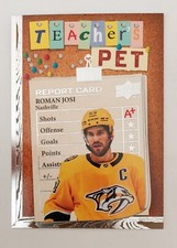 2023-24 Upper Deck Series 1 Teacher´s Pet #TP-5 Roman Josi Nashville Predators
