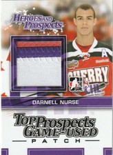 13-14 ITG Heroes and Prospects Darnell Nurse Top Prospects Patch /30 Oilers 3clr