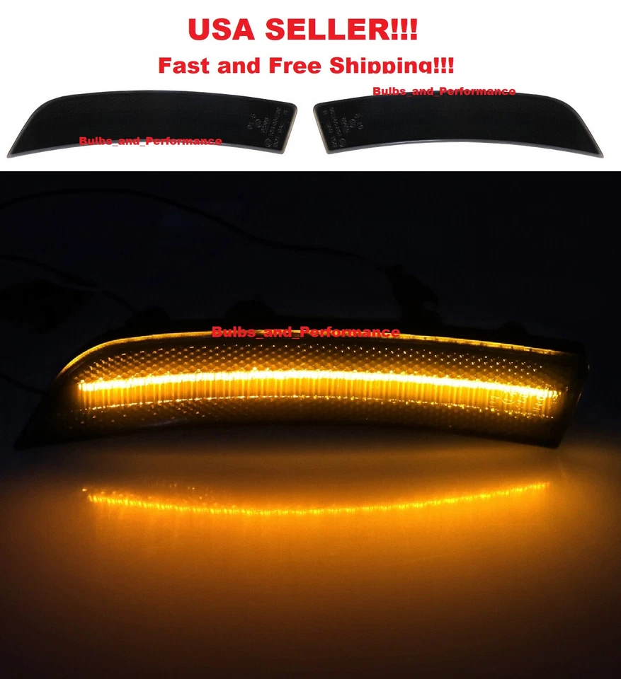 LENTE AHUMADA LED LUCES MARCADORAS DELANTERAS para 2022 - 2024 TOYOTA GR86 SUBARU BRZ Foto 1 de 4