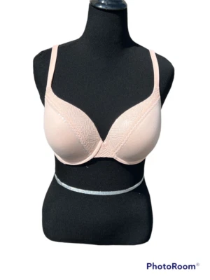 Victoria’s Secret body by Victoria peach perfect shape push-up sparkly 36DD  - Image 1 of 4