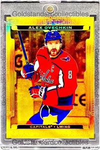 Alex Ovechkin RARE GOLD HOLOFOIL REFRACTOR INVESTMENT CARD SSP UPPER DECK MINT - Picture 1 of 2