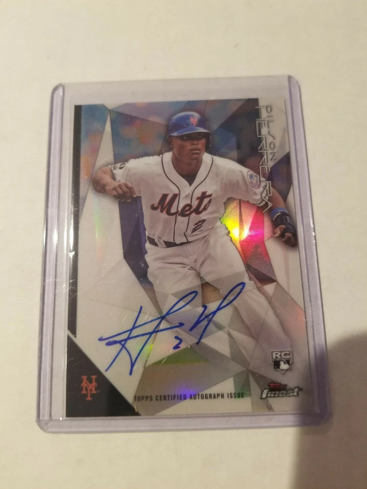 2015 Topps Finest Dilson Herrera RC #FA-DH Autograph Refractor Mets - Image 1 of 1