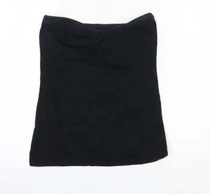 South Womens Black Cotton Blend Blouse Size 10 - Picture 1 of 12