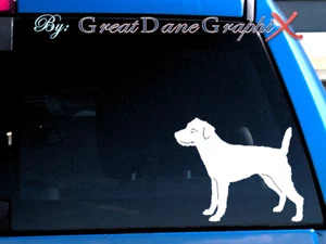 Parson Russell Terrier - Vinyl Aufkleber Aufkleber - Farbwahl - HOHE QUALITÄT - Bild 1 von 2