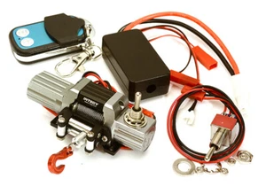 T7 Realistic High Torque Mega Winch w/ Remote for Scale Rock Crawler 1/10 Size - Picture 1 of 1