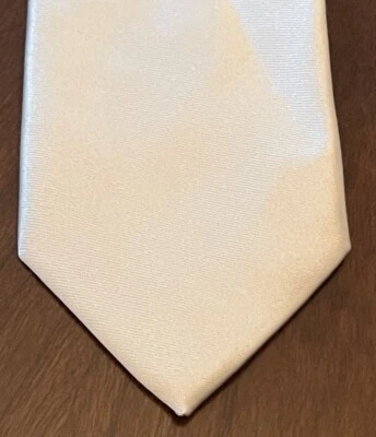 J. Ferrar Tan 100% Microfiber Men’s Neck Tie Made In China - Image 1 of 4