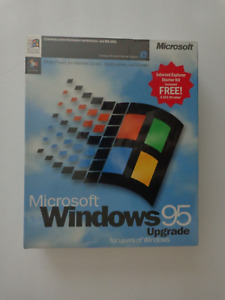 Microsoft windows 95 upgrade with internet explorer starter kit