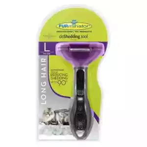 FURminator Undercoat Deshedding Tool Large Cat, Long Hair - Picture 1 of 1