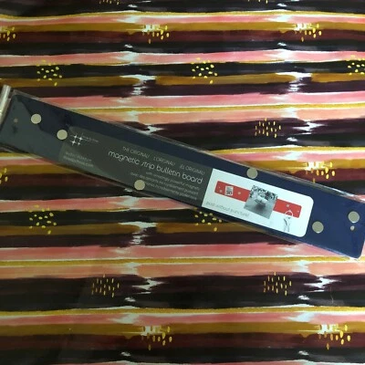 Magnetic Strip Bulletin Board Blue Office Post Without Puncture - Image 1 of 3