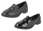 Dziewczęce czarne wsuwane buty PU / lakierowane inteligentne buty w kropki H3027