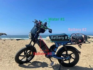 Electric bike dual battery ebike kit for extra battery SAFETY A/B SWITCH XT60  - Picture 1 of 12