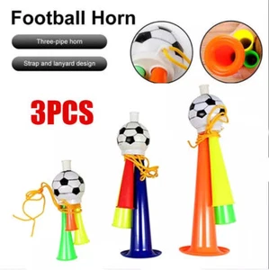 3X Plastik Stadion Horn Air Horn Loud Noise Maker für Fußball Fan Karneval Party - Bild 1 von 7