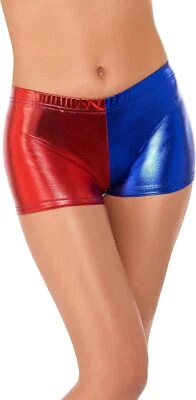 Fever Miss Harlequin Whiplash Shorts Fancy Dress Accessory - Imagem 1 de 3