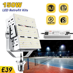 21750LM 150W LED Retrofit Kits Light Industrial Parking Lot Shoebox Pole Fixture - Picture 1 of 10