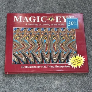 1994 "Magic Eye" 3-D Illusions Hardcover Buch von N.E. Thing Enterprises Hardcover - Bild 1 von 6