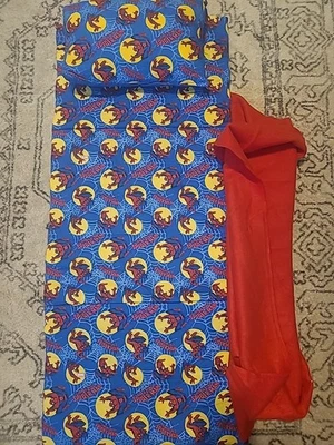 Saco de dormir vintage Amazing Spider-Man con almohada años 80 90 00 Y2k Foto 1 de 4