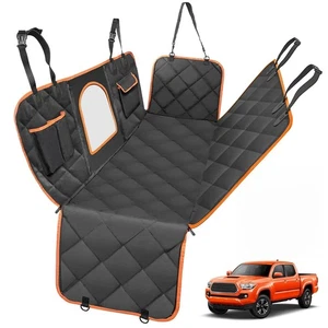 Dog Seat Cover for Tundra/Tacoma/Silverado/Nissan Frontier, 4-in-1 600D Scrat... - Picture 1 of 7