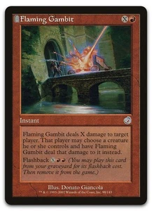 Flaming Gambit #98 (LP) Torment TOR Magic MTG - Picture 1 of 1