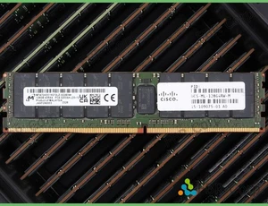 READ Micron Cisco 128GB PC4-3200AA DDR4 4DRX4 LRDIMM RAM MTA72ASS16G72LZ-3G2 LOT - Picture 1 of 1