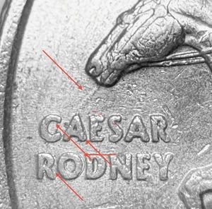 Spitting Horse 1999 P Delaware State Quarter - Picture 1 of 5