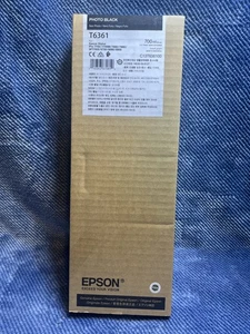 Oktober 2023 Original Epson Photo Tintenpatrone Schwarz T6361 - Bild 1 von 3