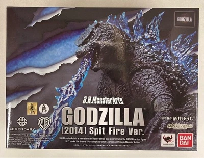 [USED] Bandai S.H.MonsterArts Godzilla 2014 Spit Fire Ver. Action Figure - Image 1 of 3