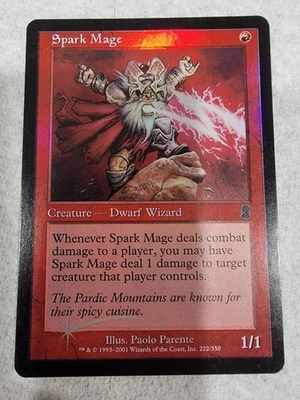 Magic the Gathering: Spark Mage Odyssey Foil Uncommon 222/350 - Image 1 of 3