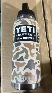 YETI LIMITED EDITION TAN CAMO 46oz Rambler Bottle, NEW - Picture 1 of 2