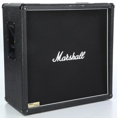 Marshall 1960BV 280-watt 4x12" Straight Extension Cabinet - Black - No Casters - Image 1 of 4