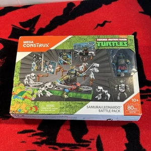 TMNT Mega Construx Samurai Leonardo Battle Pack. Used. Complete - Bild 1 von 12
