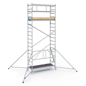 Zarges PaxTower 1T Klappgerüst Gerüst Rollgerüst Alugerüst Fertiggerüst - Bild 1 von 8