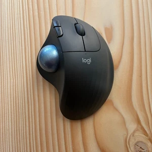 Logitech ERGO M575S Wireless Trackball Mouse, Black - Picture 1 of 3