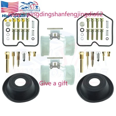 2PCS FOR Kawasaki KLR250 Carburetor repair kit diaphragm Float 2005-1985 New - Image 1 of 4