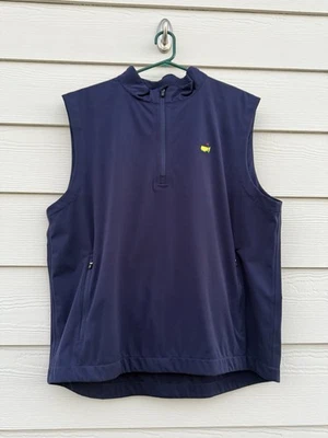 Master Tech Men’s Master Golf Navy Vest Size Large - Image 1 of 4
