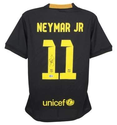 Neymar Jr. Signed Autographed Barcelona Nike Authentic Jersey (Beckett) - Image 1 of 3