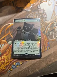 Twitching Doll Extended Art Foil MTG Promo - quasi nuovo - - Foto 1 di 2