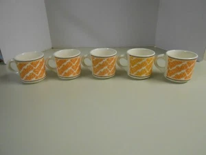 Set of 5 Vintage Sambo’s Restaurant Coffee Cups Mugs - Picture 1 of 6