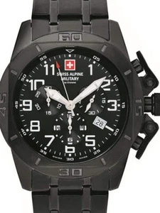 Swiss Alpine Military 7063.9177 Cronógrafo Reloj Hombre 45mm 10ATM - Imagen 1 de 3