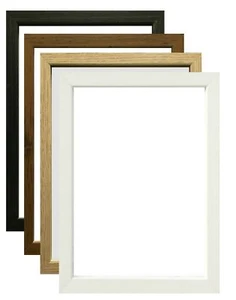 A1 A2 A3 A4 A5 A6 Picture Frame Photo Frame Poster Frame Black Walnut Oak White - Picture 1 of 11