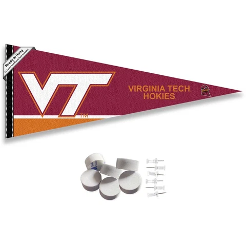 VA Tech Hokies Wall Banner Pennant Flag Cover