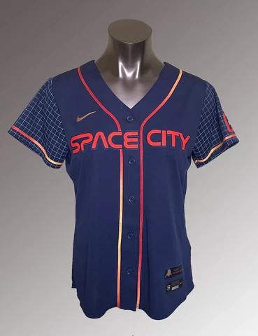 Houston Astros Justin Verlander 2022 City Connect Replica Jersey Women's Medium Cover