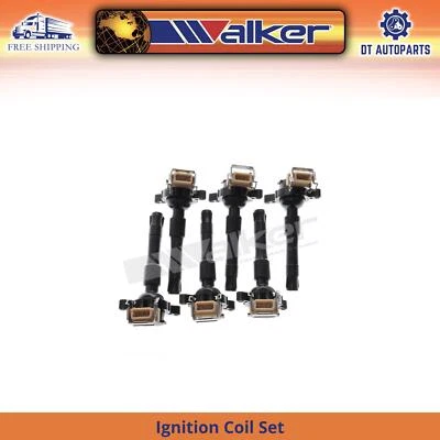 Juego de bobinas de encendido Walker 1998 1999 2000 para BMW 323i 1997-2001 2,5 L L L6 Foto 1 de 4