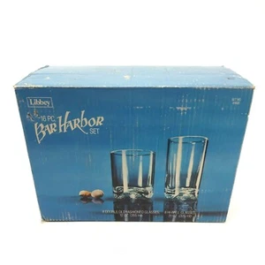 Libbey 16tlg Bar Harbor Set 8 12oz DBL Old Fashioned 8 11oz Hi-Ball Gläser gebraucht - Bild 1 von 12